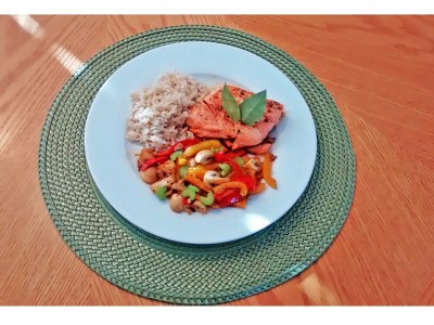 Utiliser une assiette à salade pour son souper