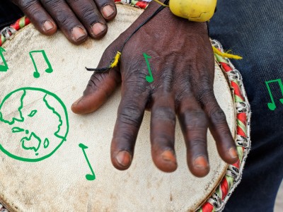 Écouter de la musique du monde