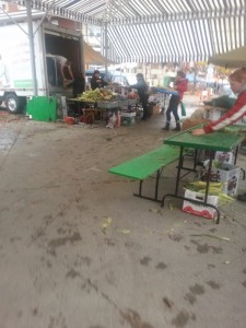 Visite au marché