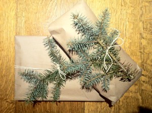 Gift Wrap from Recycled Materials