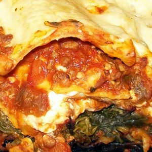 Lasagne aux épinards