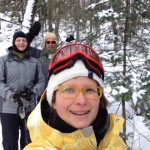 Journée de ski de fond avec mes parents