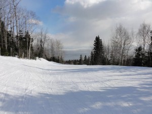 Journée parfaite pour le ski!