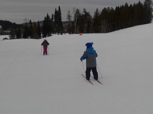 Sortie de ski de fond