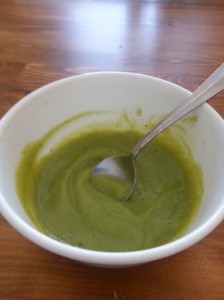 Potage vert!