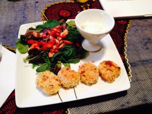 « Crab cake » santé !