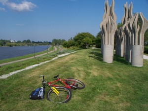 La piste cyclable du Canal de Lachine