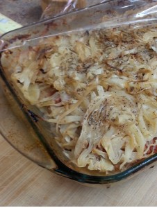 Lasagne aux choux santé