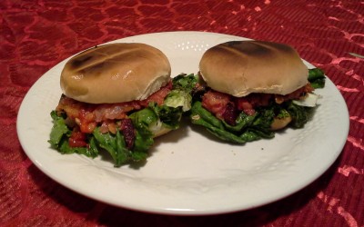 Burger aux lentilles rouges