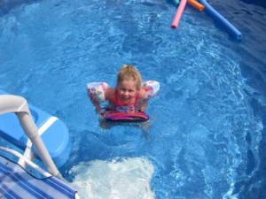 Piscine et famille