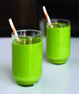 Super smoothie vert antioxydant