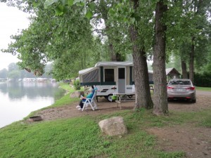 Relaxer en camping